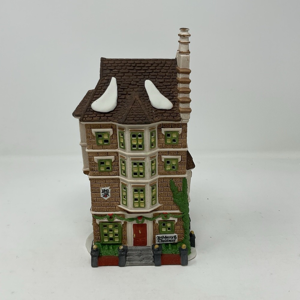 Dept 56 Dickens Village Heritage Collection Nephew Freds Flat Christmas 5557-3